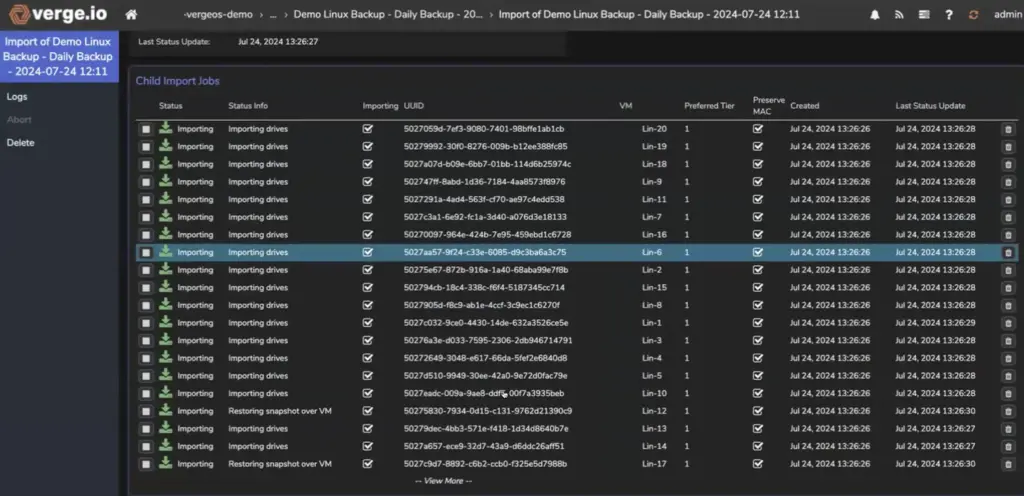 High-Performance VMware Migration