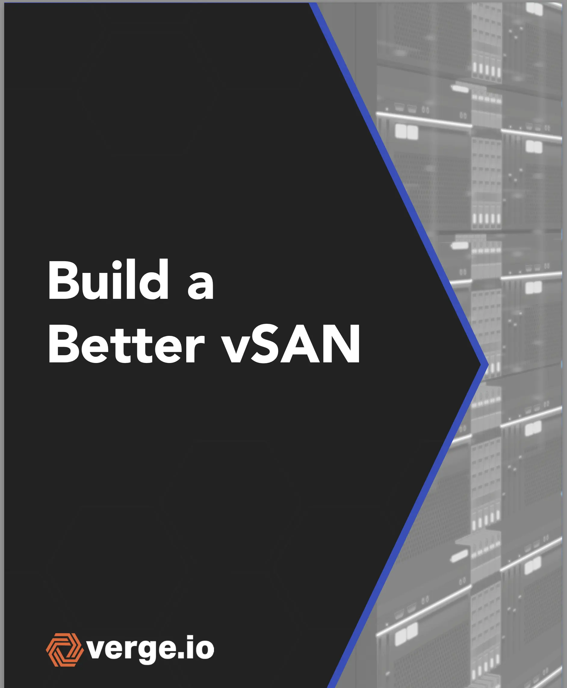 Build a Better vSAN Cover